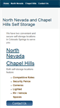 Mobile Screenshot of chapelhillsselfstorage.com